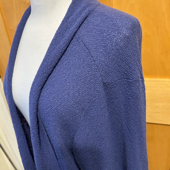 Eileen Fisher Blue 3X Sweater Set Cardigan Shell - Picture 12 of 16